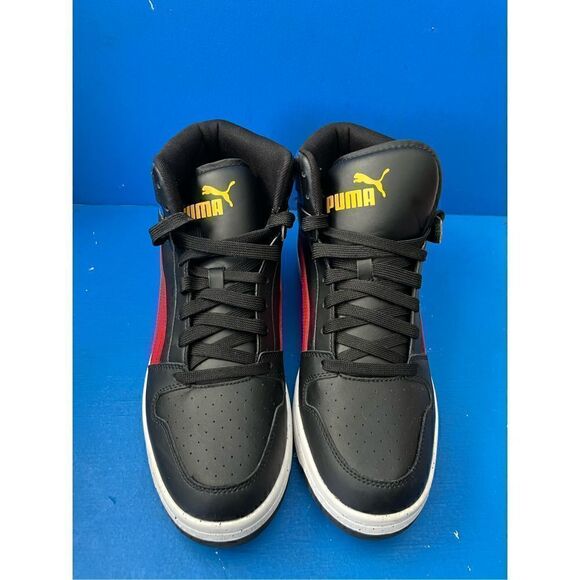 Puma Rebound Layup Mid Shoes Trainers Mid Cut Basketball Casual Sneaker size 12 - Picture 4 of 6
